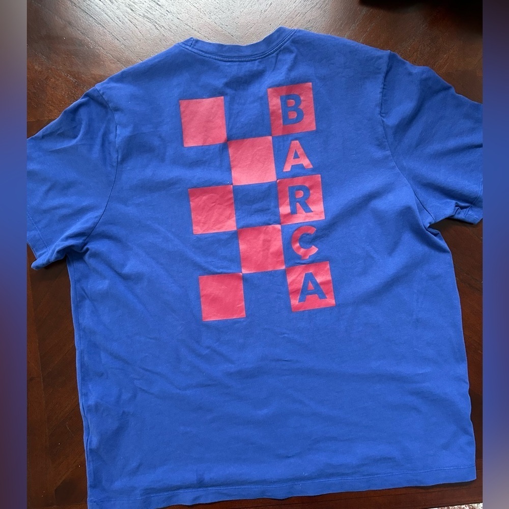 Barca Nike Blue T-Shirt size XL - Picture 6 of 11